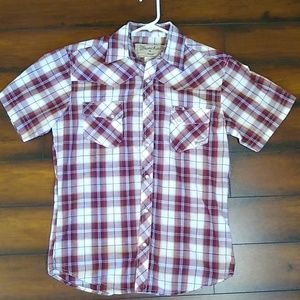Wrangler pearl snap shirt